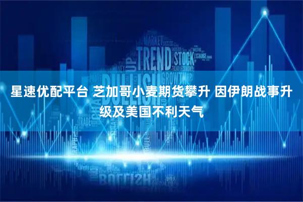 星速优配平台 芝加哥小麦期货攀升 因伊朗战事升级及美国不利天气